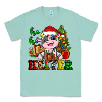 Seafoam ho ho heifer little cute christmas cow Classic Tee - AdoDesignShop