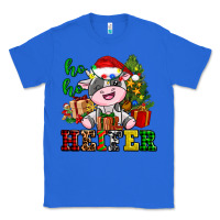 True Royal ho ho heifer little cute christmas cow Classic Tee - AdoDesignShop