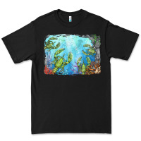 Black lobster background Premium Tee - BarkalooDesign