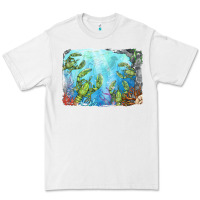 White lobster background Premium Tee - BarkalooDesign