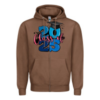 Chestnut class of 2025 Zipper Hoodie - MaliasSmallBusiness
