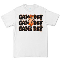 White game day game day game day basketball Premium Tee - MaliasSmallBusiness