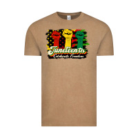 Vintage Coffee juneteenth celebrate freedom Vintage Tee - HRA Design Shop