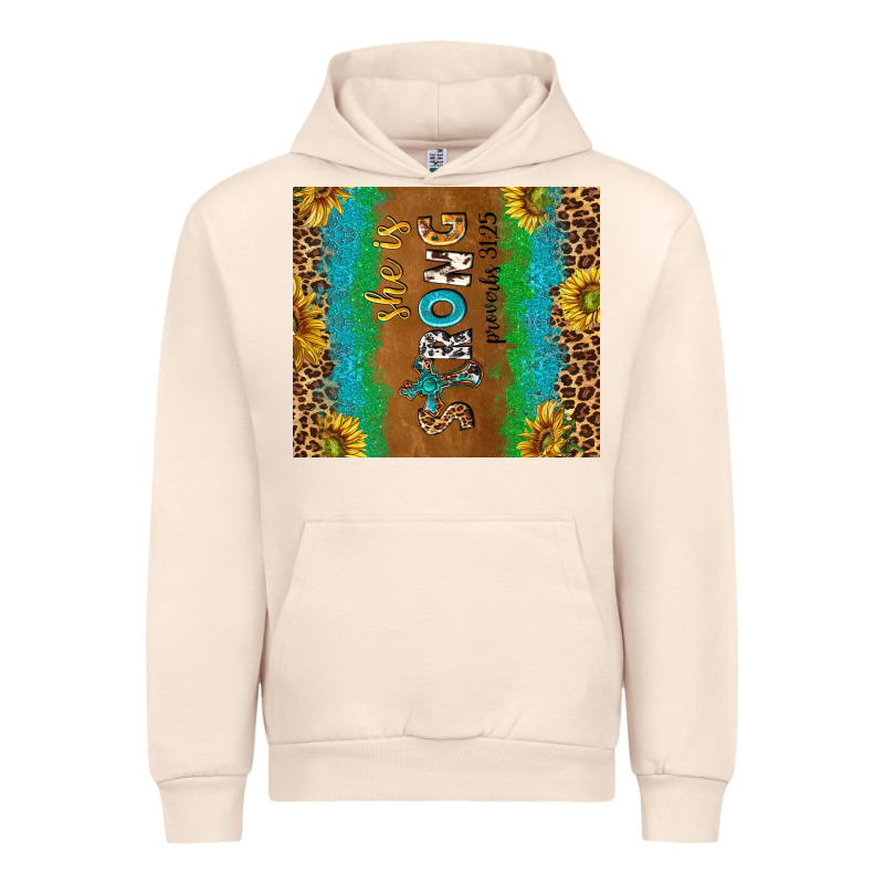 Western She Is Strong Proverbs 31 25 Tumbler Tbs Urban Hoodie by TumblerDesignByShophia | Teevron