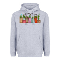 Heather Grey god says you are unique Heavyweight Hoodie - MaliasSmallBusiness