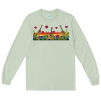 Matcha mexican sombrero guitar libbey glass Long Sleeve Tee - BundleAndBundleShop