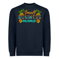 Navy small business mama Heavyweight Sweatshirt - HRA Design Shop