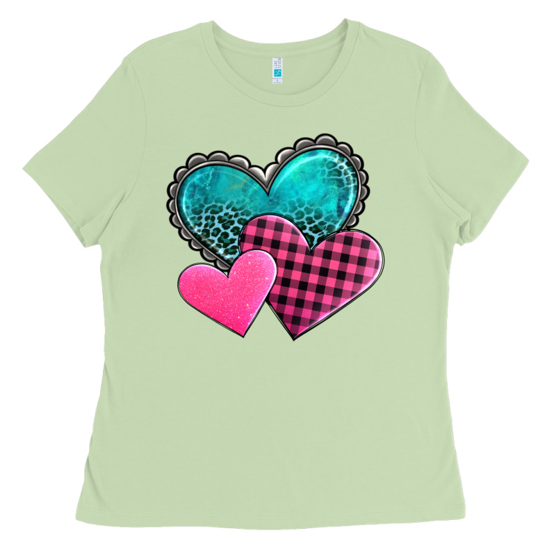 Valentine's Day Hearts Ladies Tee by AdoDesignShop | Teevron