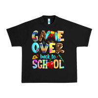Black game over back to school Urban Heavy Tee - AdoDesignShop