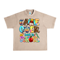 French Oak game over back to school Urban Heavy Tee - AdoDesignShop