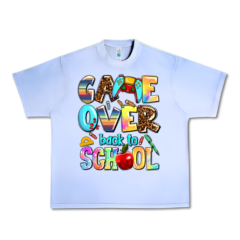 Game Over Back To School Urban Heavy Tee by AdoDesignShop | Teevron