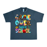 Midnight Navy game over back to school Urban Heavy Tee - AdoDesignShop