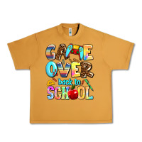 Peanut Butter game over back to school Urban Heavy Tee - AdoDesignShop
