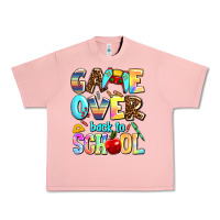 Salmon game over back to school Urban Heavy Tee - AdoDesignShop