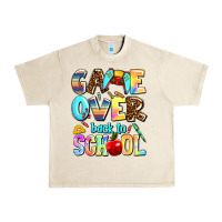 Sandshell game over back to school Urban Heavy Tee - AdoDesignShop
