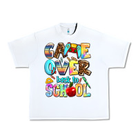White game over back to school Urban Heavy Tee - AdoDesignShop