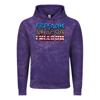 Cloud Purple Freedom freedom freedom 4th of july Vintage Hoodie - CowGirlArtShop
