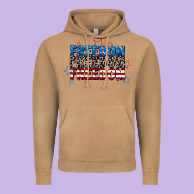 Freedom Freedom Freedom 4th Of July Vintage Hoodie Designed By Cowgirlartshop