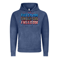 Vintage Denim Freedom freedom freedom 4th of july Vintage Hoodie - CowGirlArtShop