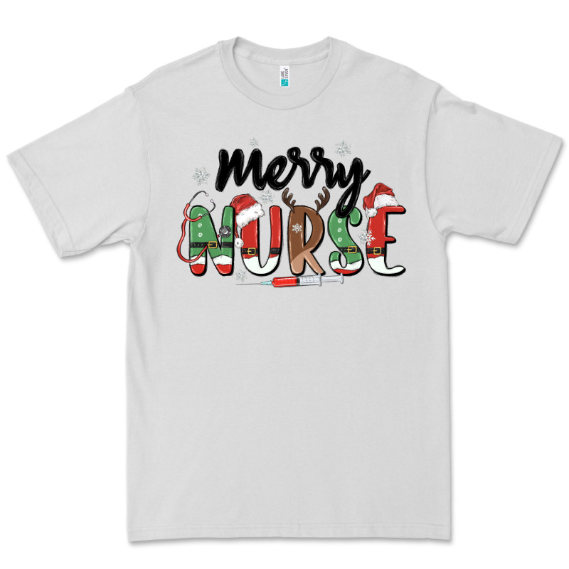 Merry Nurse Premium Tee by MaliasSmallBusiness | Teevron