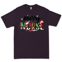 Plum merry nurse Premium Tee - MaliasSmallBusiness