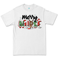 White merry nurse Premium Tee - MaliasSmallBusiness