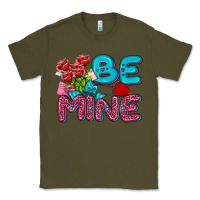 Army Green be mine valentine Classic Tee - AdoDesignShop