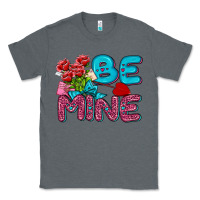 Charcoal Heather be mine valentine Classic Tee - AdoDesignShop