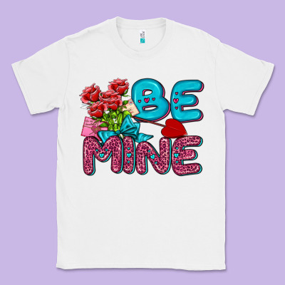 Be Mine Valentine Classic Tee Designed By Adodesignshop