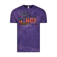 Cloud Purple america honey Vintage Tee - CowhideDigitalArt