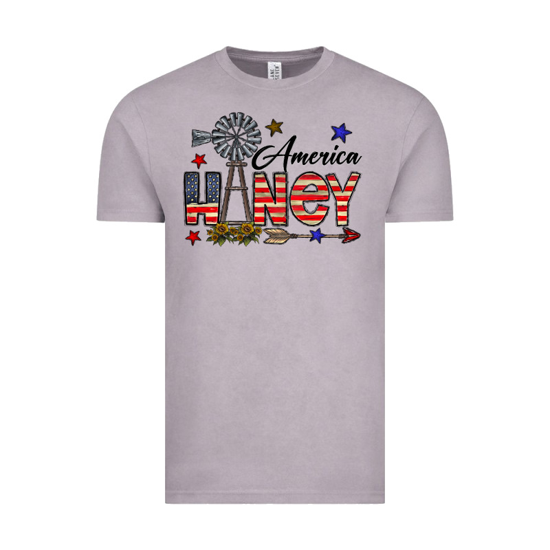 America Honey Vintage Tee by CowhideDigitalArt | Teevron