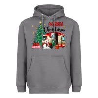 Storm merry christmas camper Heavyweight Hoodie - MaliasSmallBusiness