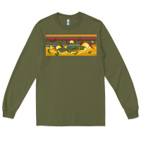 Army Green taco and nachos libbey glass Long Sleeve Tee - BundleAndBundleShop