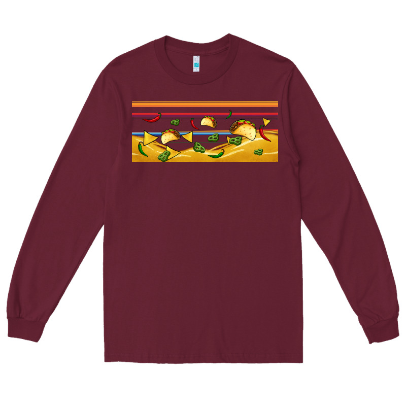 Taco And Nachos Libbey Glass Long Sleeve Tee by BundleAndBundleShop | Teevron