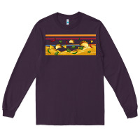 Plum taco and nachos libbey glass Long Sleeve Tee - BundleAndBundleShop