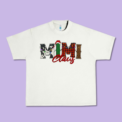 Mimi Claus Urban Heavy Tee Designed By Barkaloodesign