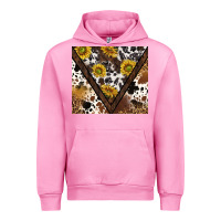 Fuchsia Pink western sunflowers and cowhide tumbler tbs Urban Hoodie - TumblerDesignByShophia