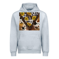 Heather Grey western sunflowers and cowhide tumbler tbs Urban Hoodie - TumblerDesignByShophia