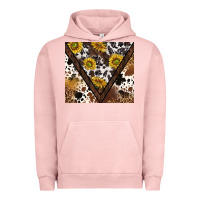 Pigment Salmon western sunflowers and cowhide tumbler tbs Urban Hoodie - TumblerDesignByShophia