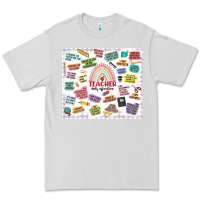 Dove Grey teacher daily affirmations Premium Tee - MaliasSmallBusiness