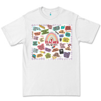 White teacher daily affirmations Premium Tee - MaliasSmallBusiness