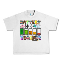 Lunar Rock battery life of a teacher Urban Heavy Tee - AdoDesignShop