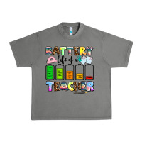 Tornado battery life of a teacher Urban Heavy Tee - AdoDesignShop