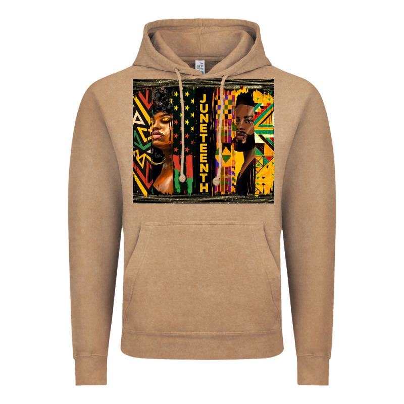Juneteenth Tumbler Vintage Hoodie by HRA Design Shop | Teevron
