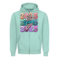 Seafoam 2025 senior Zipper Hoodie - MaliasSmallBusiness
