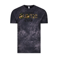 Cloud Black auntie Vintage Tee - CowhideDigitalArt