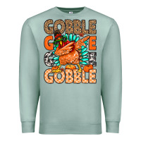 Seafoam Gobble Gobble Gobble Premium Sweatshirt - MaliasSmallBusiness