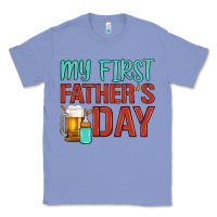 Colony Blue my first father's day Classic Tee - Artiststas
