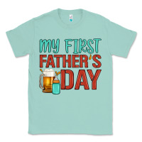 Seafoam my first father's day Classic Tee - Artiststas