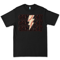 Black game day game day baseball Premium Tee - MaliasSmallBusiness